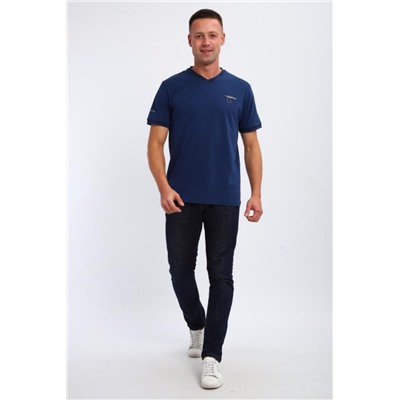 Футболка мужская 059 (Индиго)