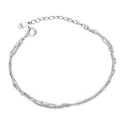 Браслет, куб.циркон., BY-0016
