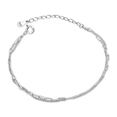 Браслет, куб.циркон., BY-0016