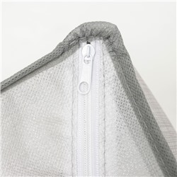 Органайзер для хранения белья «Нить», 7 ячеек, 33×32×10 см, серый