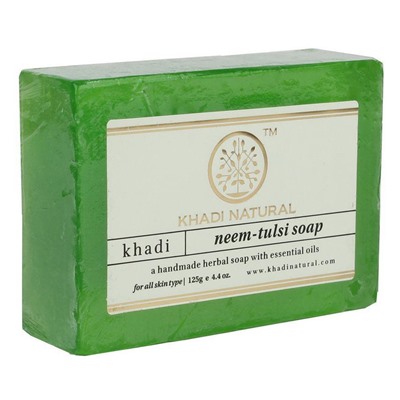 Khadi Natural Мыло "Ним и Тулси" 125г.