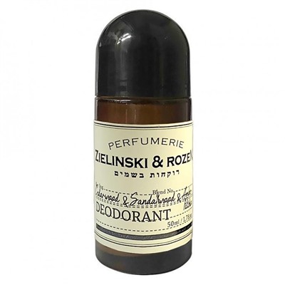 Шариковый дезодорант Zielinski & Rozen Cedarwood & Sandalwood & Amber, Patchouli унисекс