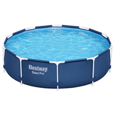 Бассейн каркасный Bestway Steel Pro 56679, 305×76 см, фильтр-насос, круглый