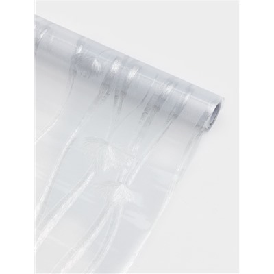 Плёнка самоклеящаяся «Волна», прозрачная, 45×200 см