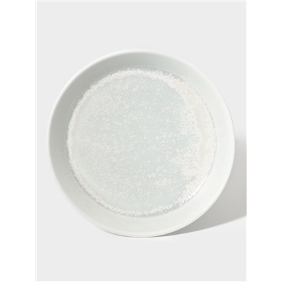 Блюдо для фруктов Magistro Willow, 17.8×4.7 см, фарфор, голубое