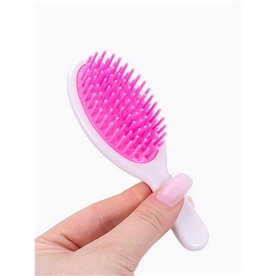 Расчёска массажная, 4.5×13(±1) см, МИКС