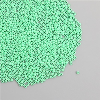 Бисер стекло 12/0 «Бирюзовый», ровный №680, 450 г