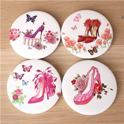 Зеркало карманное 7 см / MX-001 /уп 60/720/OPP