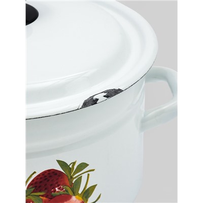 УЦЕНКА Кастр.цил.борт. 5л (белая)СА