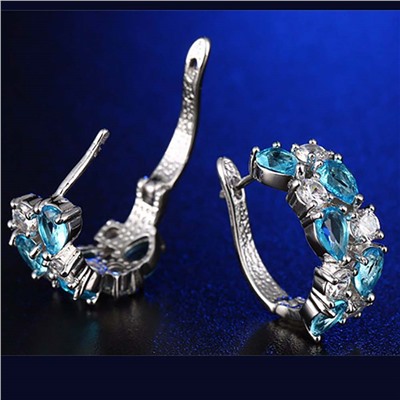 Серьги с английским замком арт. 22 6870 (id 285272)