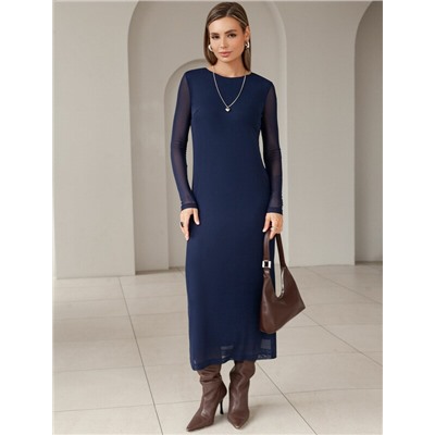 Платье из сетки с подкладкой