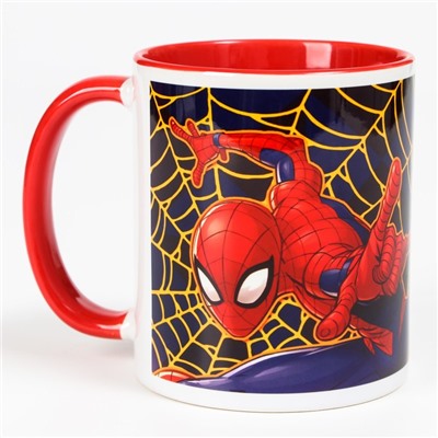 Кружка керамическая детская, сублимация, 320 мл «Супер-мен», Человек-паук МИКС