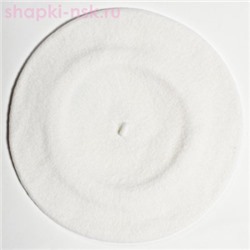 Берет фетр без отделки 12 Берет женский (59-61)