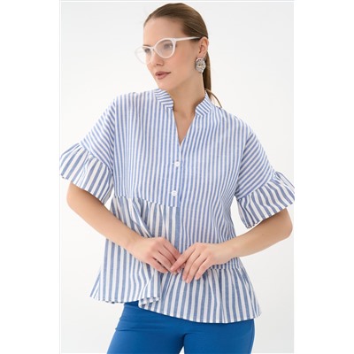 Блузка Памела (голубой)