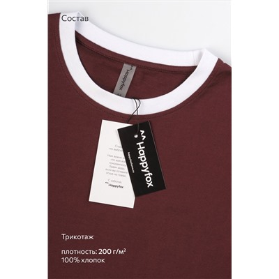 Женский костюм оверсайз из хлопка Happyfox