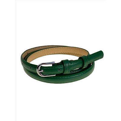 Ремень женский из искусственной кожи, цвет  зеленый