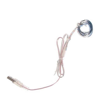 Фитолента для растений Luazon Lighting, светодиодная, 3.5 Вт, 0.5 м, IP20, 5 В, 60 LED/м, USB, SMD5050, мультиспектральная