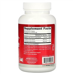 Jarrow Formulas, Arginine-Citrulline Sustain, аргинин и цитруллин, 120 таблеток