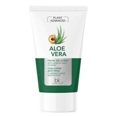 Advanced Aloe Vera Гель-скраб для лица с абрикосовой косточкой 120г