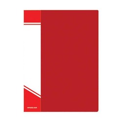 Папка-файл  40 NP0155-40R красная 0,60мм inФОРМАТ