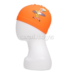 Шапочка для плавания с рисунком, в ассортименте, в пакете