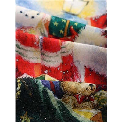 Набор новогодних салфеток «Этель. Рождественский вечер», 40×40 см - 4 шт., 100% хлопок, саржа 190 г/м²