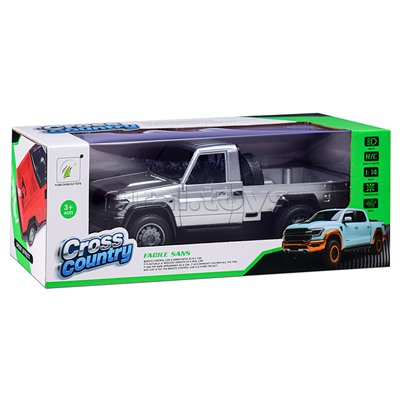 Машина "Пикап" р/у, с дымом, 27 MHz, в коробке