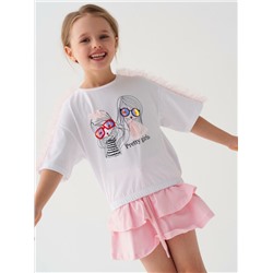 Джемпер трикотажный для девочек (футболка)