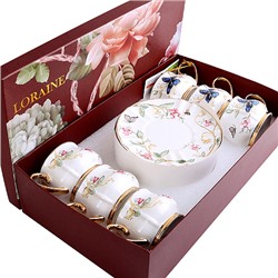 31136 Чайный/наб 12пр 200мл фарфор ПРЕМИУМ LR (х6)