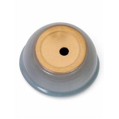 Декоративный горшок для цветов «Сатурн», 6×8.8×8.5 см, керамический, голубой, Greengo