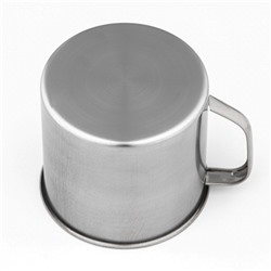 Кружка «Мэйли», 950 мл, d=12 см, толщина 0.33 мм, нержавеющая сталь, хромированная