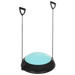 Полусфера BOSU гимнастическая, 60×10 см, с насосом, голубая