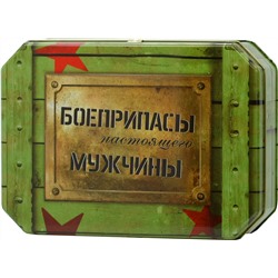 Черный дракон. Шкатулка Настоящему мужчине 80 гр. жест.банка