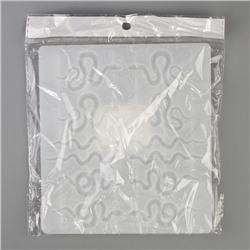 Молд силиконовый «Змейки» 16.5×14.8×1 см