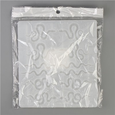 Молд силиконовый «Змейки» 16.5×14.8×1 см