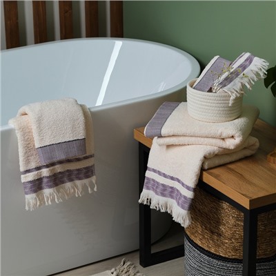 Полотенце махровое LoveLife «Муссон» 30×50 см, гранатовый, 100% хлопок, 500 г/м²