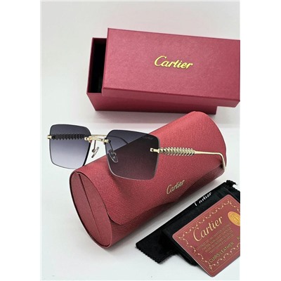 Набор женские солнцезащитные очки, коробка, чехол + салфетки #22944719