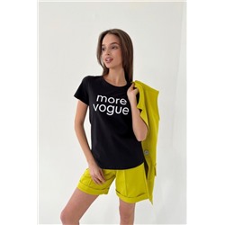 Футболка 8194 (Черный)