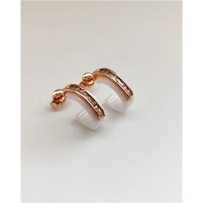 Серьги с керамикой