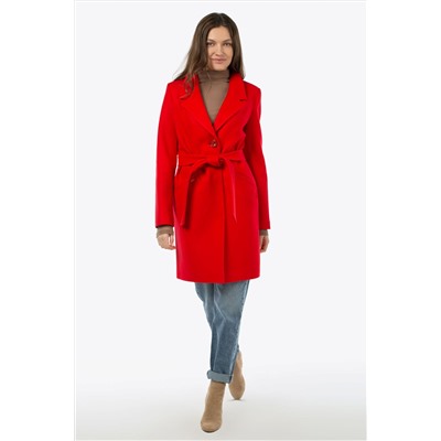 01-08198 Пальто женское демисезонное (пояс)
