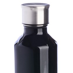 77030-2 Термобутылка 500мл. Star, черная (х20)