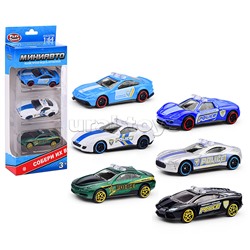 Набор машин "Полицейский драйв" в коробке
