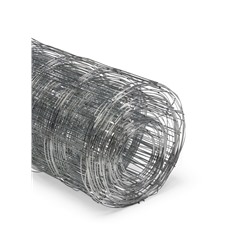 Сетка оцинкованная сварная 1 х 10 м, ячейка 50 х 50 мм, d=0,7 мм, металл Greengo