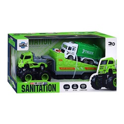 Машина "Аварийный прицеп" в коробке