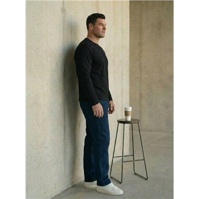 Лонгслив из кулирки с лайкрой М125127а