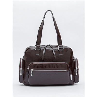 Сумка 5602S coffee Velina Fabbiano-Safenta