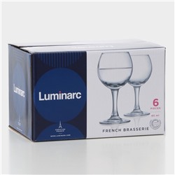 Набор рюмок Luminarc French Brasserie, 65 мл, 6 шт., стекло, прозрачный