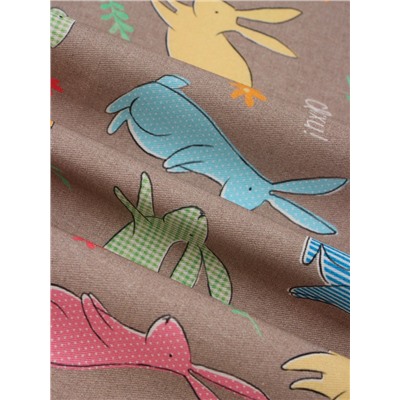 Дорожка пасхальная на стол Этель «Зайцы» 30×70 см, 100% хлопок, саржа 190 г/м²