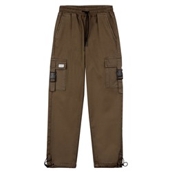 Брюки текстильные утепленные флисом для мальчиков