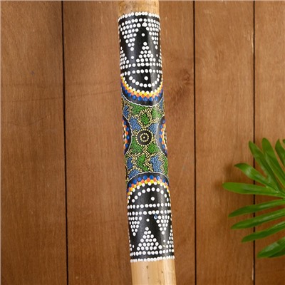 УЦЕНКА Сувенирный музыкальный инструмент «Посох дождя», 80 см, МИКС